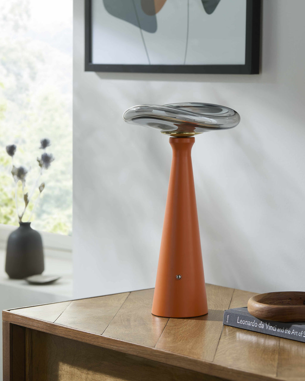 Dinteloord Orange Table Lamp-0